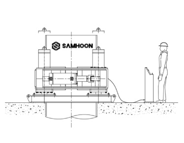 Casing extractor & clamp