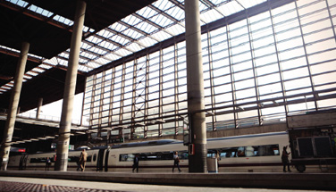 Elevated metro stations